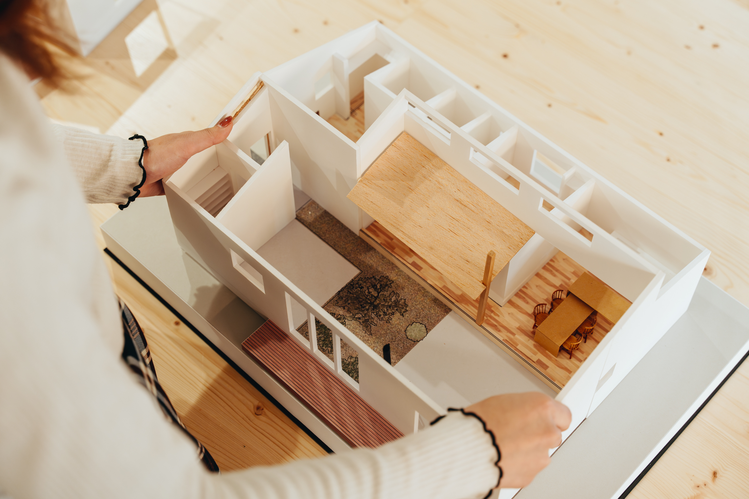 千葉市注文住宅平屋のモデルハウス見学 平屋びと