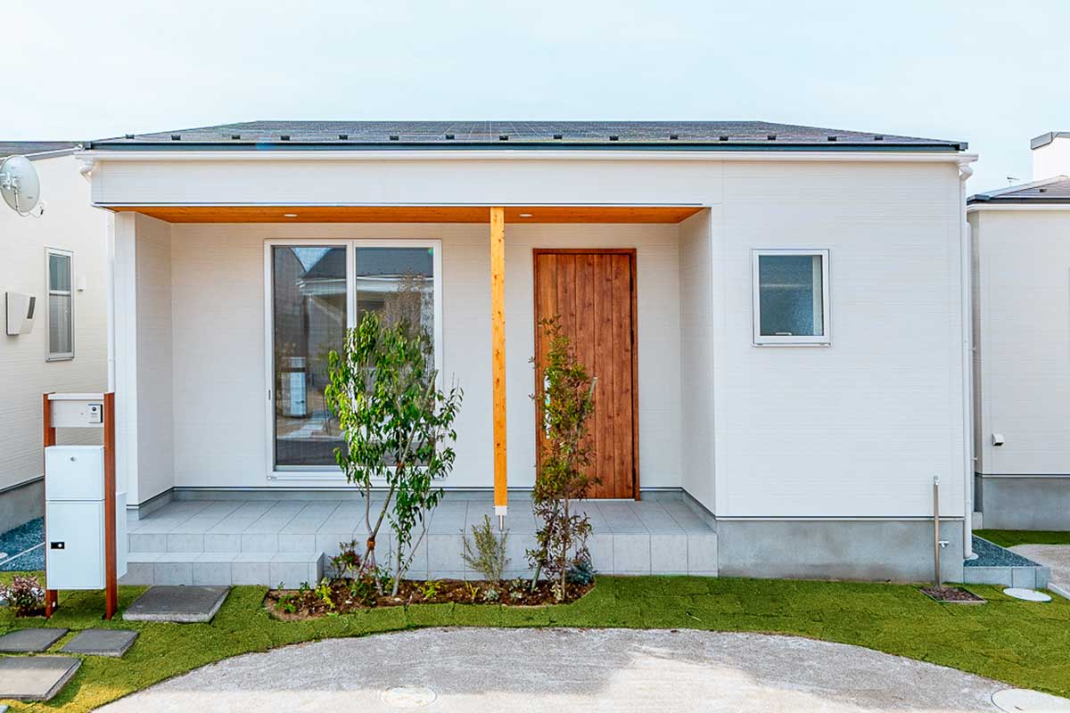 千葉市の注文住宅平屋専門 参考プラン 外観