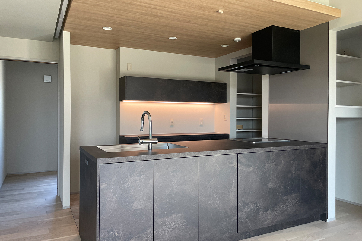 千葉市で希少な平屋のモデルハウス パース